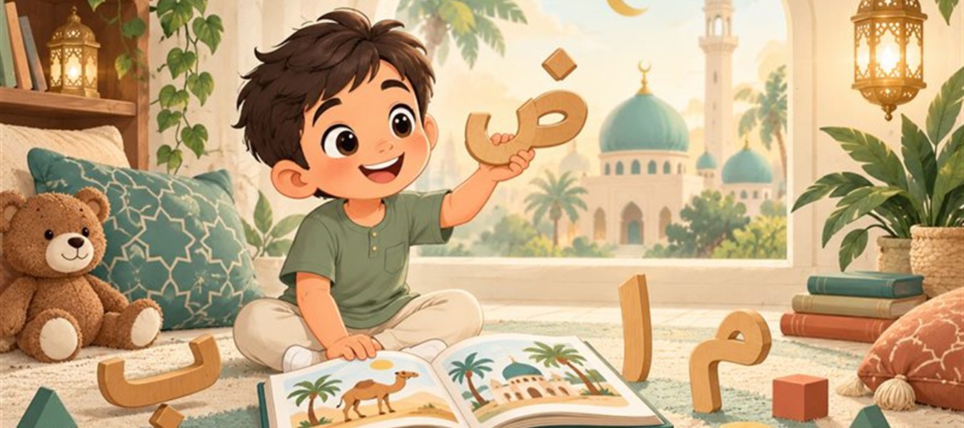 Illustration : commencer l'arabe dès 4 ans