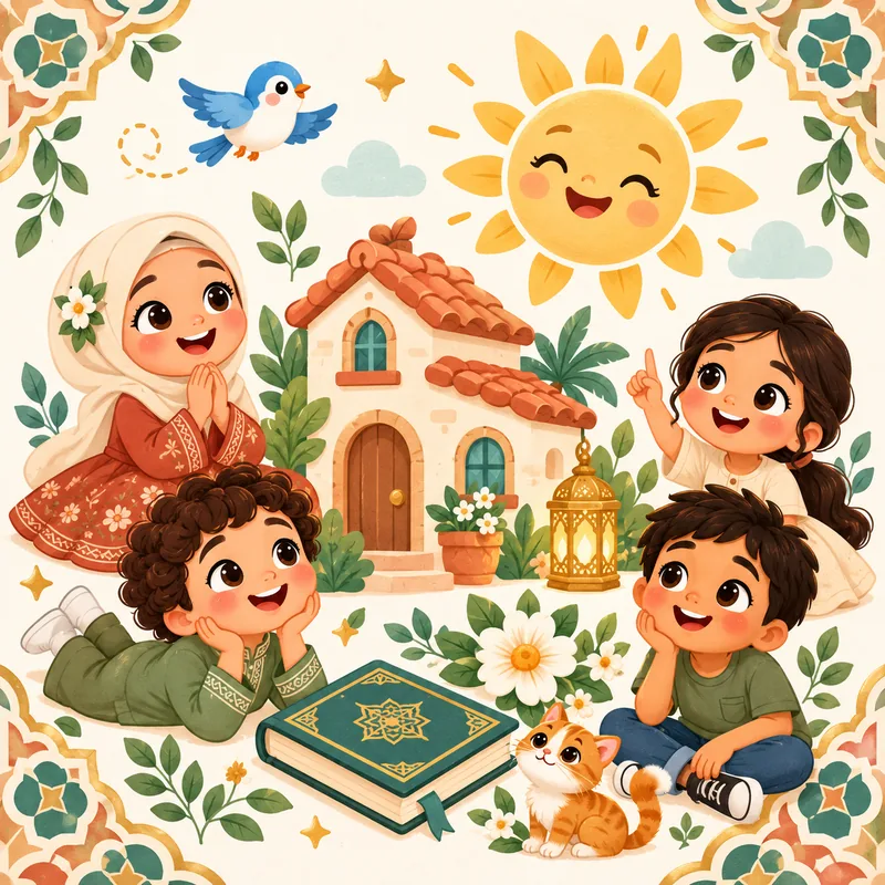 Vocabulaire arabe pour enfant (PDF gratuit) — les premiers mots
