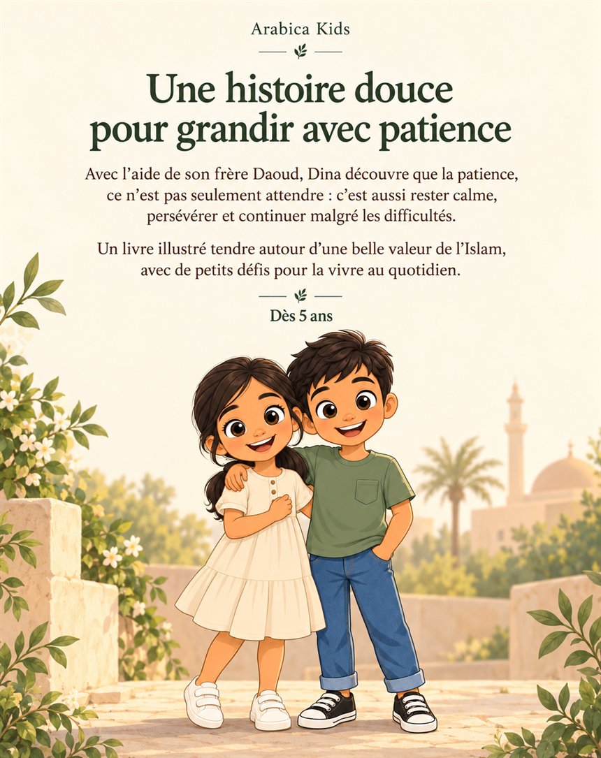 Dos du livre La patience (4e de couverture)